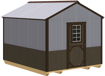 10x12 GREENHOUSE Shed For Sale | from Montana Shed Center in Great ...